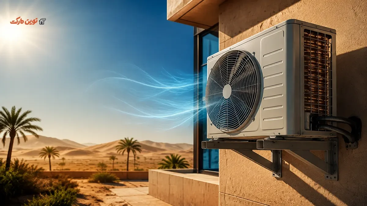 آیا کولر گازی جنرال گلد 24000 موتور سنگین برای مناطق گرمسیر مناسب است؟